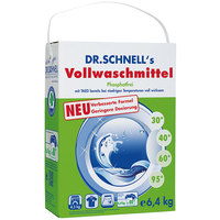 DR.SCHNELL's Vollwaschmittel, 6,4kg