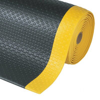 Sof-Tred Anti-Ermüdungsmatte gelb/schwarz, Maße (LxBxH): 18,3 x 0,6 x 0,013 m
