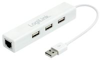 LogiLink USB 2.0 auf Fast Ethernet Adapter, weiß (11113591)