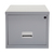 Filing Cabinet Steel 1 Drawer A4 Silver