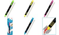 Läufer Kunststoff-Radierstift, inkl. 2 Ersatzradierer, blau (5051072)