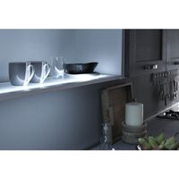 Produktbild zu Ripiano illuminato LED Paris L: 462mm, 6W, 4000K, bianco neutro, colore inox