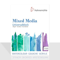 HAHNEMÜHLE MIXED MEDIA UNIVERSAL PAD 25 SHEETS 34X48 CM 310 G 10650202