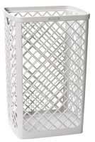 Produktabbildung - Abfallkorb - Katrin Abfallkorb 40 Liter, weiß, 500 x 320 x 250 mm (H/B/T), Kunststoff