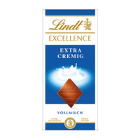 Lindt Excellence Extra Cremig Vollmilch, 100g Tafel