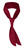 Krawatte Terry; Kleidergröße universal; bordeaux