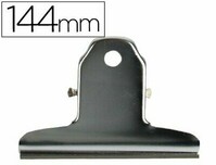 Pinza metálica pala fija (144 mm) de Q-Connect -1 pinza