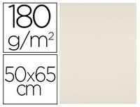 CARTULINA LIDERPAPEL 50X65 CM 180G/M2 CREMA