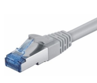 M-Cab CAT6a S-FTP, 2m kabel sieciowy Szary S/FTP (S-STP)