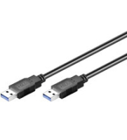 Goobay 95717 cable USB 1 m USB 3.2 Gen 1 (3.1 Gen 1) USB A Negro