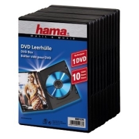 Hama 00051276 CD-Hülle Schmuckschatulle 1 Disks Schwarz