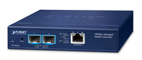 PLANET 1-Port netwerk media converter Blauw