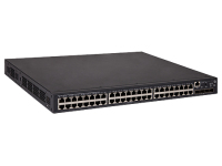 HPE 5130-48G-PoE+-4SFP+ (370W) EI Managed L3 Gigabit Ethernet (10/100/1000) Power over Ethernet (PoE) 1U Schwarz