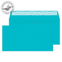 Blake Creative Colour Cocktail Blue Peel and Seal Wallet DL+ 114x229mm 120gsm (Pack 500)