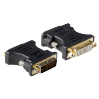 ACT AP1001 cambiador de género para cable DVI 24+5-pin Negro