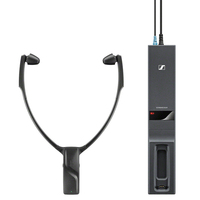 Sennheiser RS 2000 Fejhallgató Vezetékes és vezeték nélküli Stethoset fülhallgató Zene Fekete