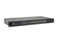 LevelOne GEP-2421W630 Netzwerk-Switch Unmanaged Gigabit Ethernet (10/100/1000) Power over Ethernet (PoE) Schwarz