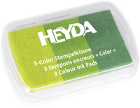 HEYDA 204888463 stempelkussen & -inkt Groen 3 stuk(s)