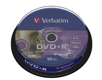 Verbatim DVD+R LightScribe V1.2 4,7 Go 10 pièce(s)