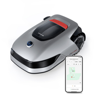 Dreame A1 Tondeuse à gazon robot Batterie Noir, Rouge, Argent