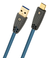 OEHLBACH D1C9560 USB Kabel 0,5 m USB A USB C Blau, Schwarz