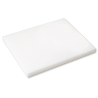 Kesper 30102 Küchen-Schneidebrett Rechteckig Kunststoff Weiß