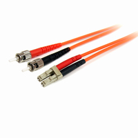StarTech.com FIBLCST1 száloptikás kábel 1 M LC ST OM1 Narancssárga