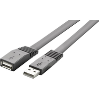 Renkforce RF-4087404 USB-kabel 1 m USB 2.0 USB A Zwart