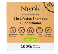 Niyok 2 In 1 Festes Shampoo + Conditioner Unisex Nicht-professionell 80 g