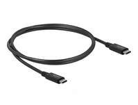 DeLOCK 86979 kabel USB 0,8 m USB4 Gen 3x2 USB C Czarny