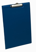 Bantex 100551516 klembord Blauw A4 PVC