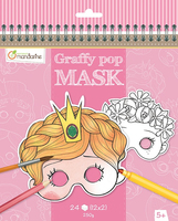 Clairefontaine Graffy Pop Mask, Fille