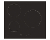 Candy CH63CC/4U2 Noir Intégré 59 cm Céramique 3 zone(s)