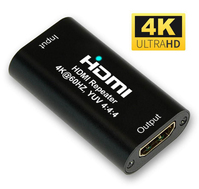 Microconnect MC-HDMIREPEATER4K video signal converter Passive video converter 3840 x 2160, 4096 x 2160