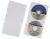 Durable CD Wallets 2 disques Transparent