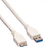 VALUE 11998873 USB kábel 0,8 M USB 3.2 Gen 1 (3.1 Gen 1) USB A Micro-USB B Fehér