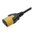 Tripp Lite PLC14YW Insertos Plug-Lock (cable de alimentación C13 a Tomacorriente C14), Amarillo, paquete de 100