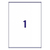 Avery L7167-100 etiket Rechthoek Permanent Wit 100 stuk(s)