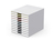 Durable VARICOLOR Mix 10 archivador organizador Plástico Multicolor, Blanco
