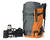 Lowepro Powder Backpack 500 AW Zaino Grigio, Arancione