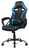 DRIFT DR50 Silla para videojuegos de PC Asiento acolchado tapizado Negro, Azul