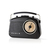 Nedis RDFM5000BK Radio portable Noir