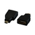 EFB Elektronik EB480V2 tussenstuk voor kabels HDMI Type A (Standard) HDMI Type D (Micro) Zwart