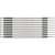 Brady SCN-05-V soporte para manguito de identificación de conductor Negro, Blanco Nylon 300 pieza(s)