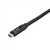 V7 V7USBC10GB-2M USB-kabel USB 3.2 Gen 2 (3.1 Gen 2) USB C Zwart