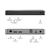 ALOGIC DUPRMX2-100 laptop dock & poortreplicator Bedraad USB 3.2 Gen 1 (3.1 Gen 1) Type-C Grijs, Zwart