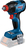 Bosch GDX 18V-210 C Professional 3400 RPM Fekete, Kék