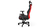 ENDORFY Meta RD Gaming-Sessel Gepolsterter Sitz Schwarz, Rot