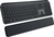 Logitech MX Keys S teclado RF Wireless + Bluetooth QWERTY Danés, Finlandés, Noruego, Sueco Grafito
