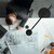 Luctra Aluminum Floor LITE 3D Gesture Control Bio Effective Light | Black
